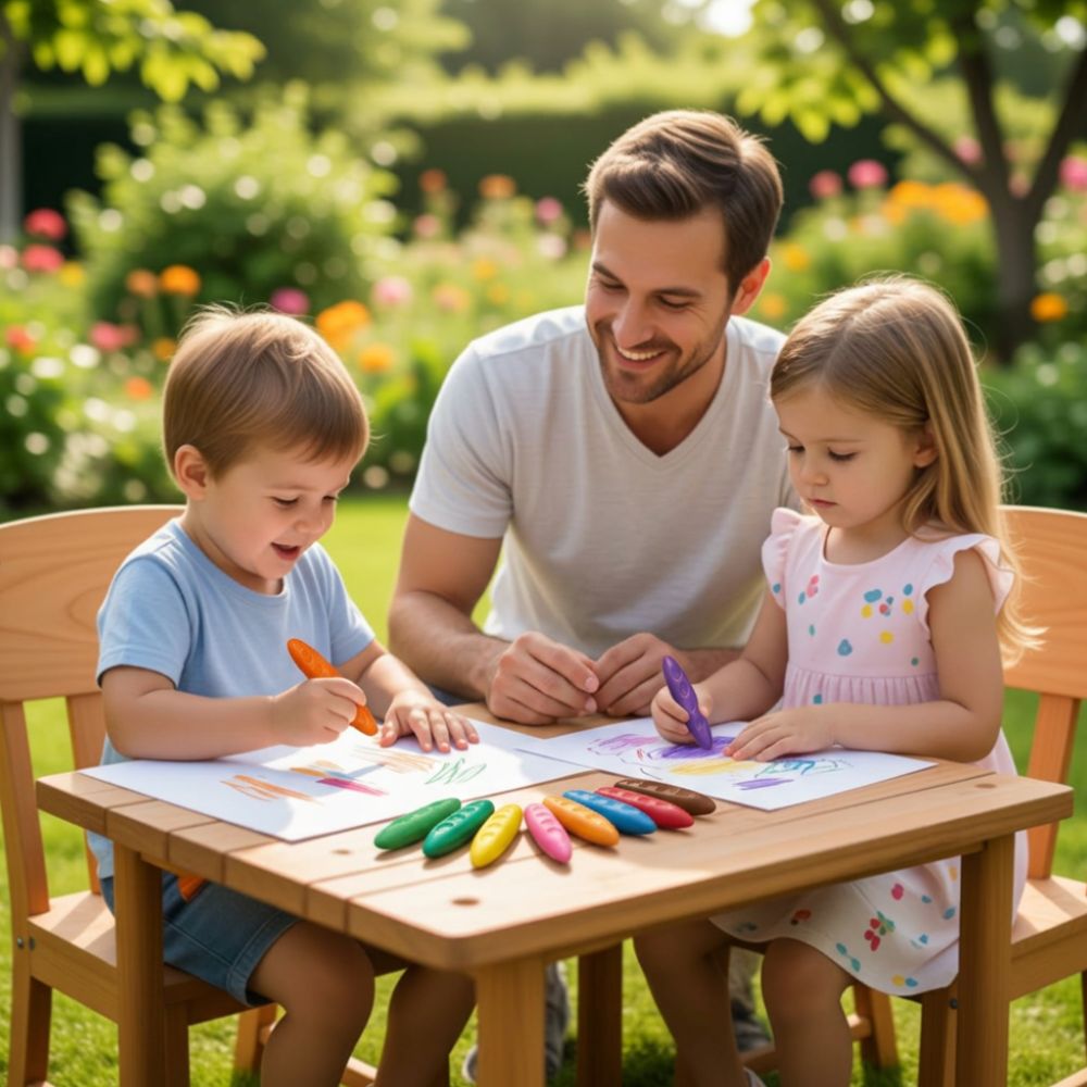 premier crayon bébé taille pour petites mains, ergonomique motricité fine de 1 à 5 ans