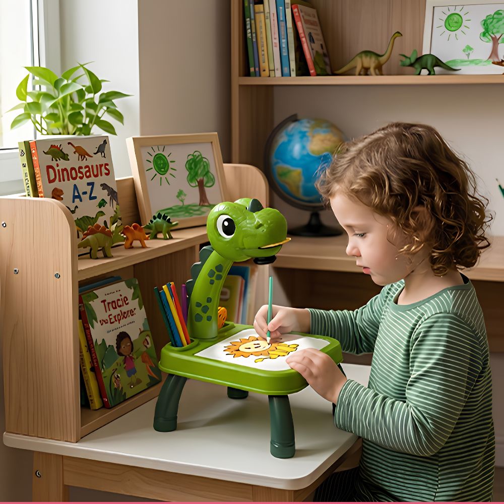 projecteur dessin  musical pour enfant  table Flash stimuler et développer l'autonomie, et la création de projet autonome