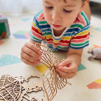 PUZZLE 3D EN BOIS | Montessori modèles de collection sur les insectes