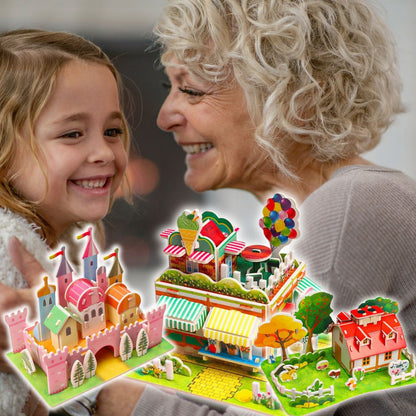 puzzle-3D-activité-familiale-de-détente