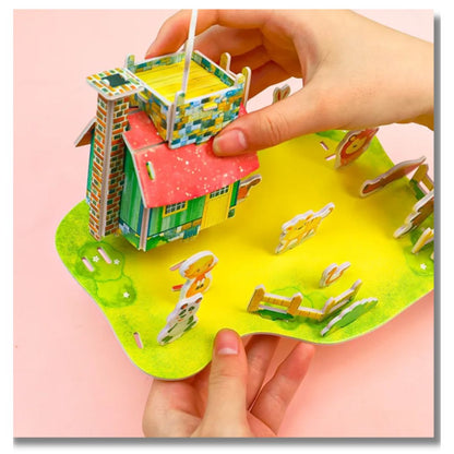 puzzle-3D-construction-de-maisonnette