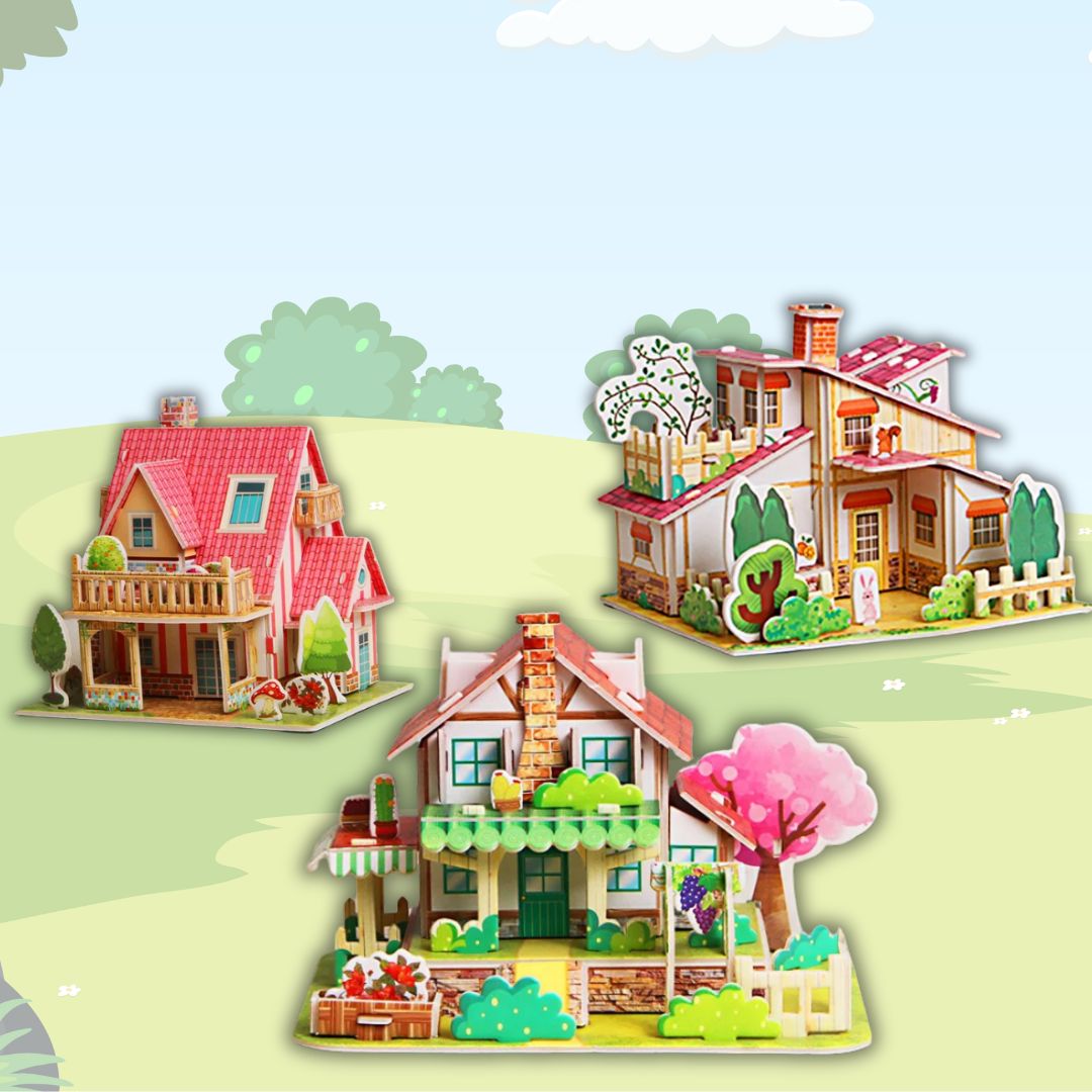 Puzzle 3D en bois à construire - ROBOTIME Super créateur Super Fruit Store plastique bricolage maison Miniature Kit Puzzle 3D en bois à construire - ROBOTIME Super créateur Super Fruit Store plastique bricolage maison Miniature Kit