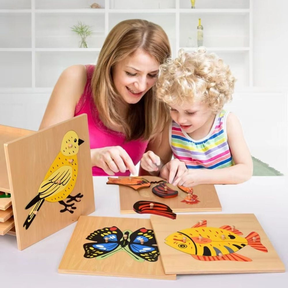 Puzzle bois Animaux | Éveil & Découvertes