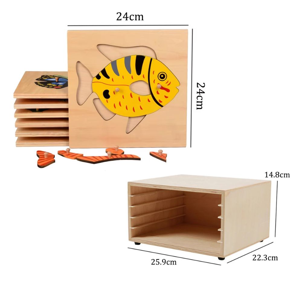 Puzzle bois Animaux | Éveil & Découvertes