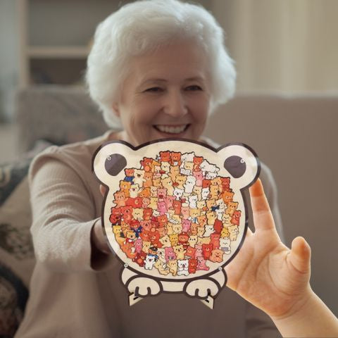 puzzle bois animaux le cadeau ssurprise excitant et original qui  occupera votre enfant des heures