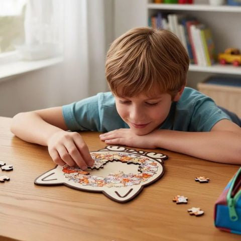 puzzle bois animaux une activité zen qui améliore la concentration