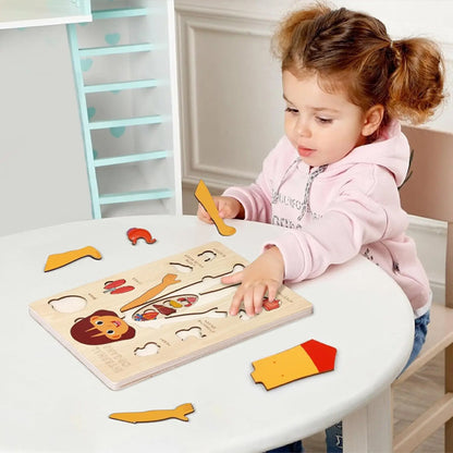  puzzle corps humain en-bois enfant jeu découverte des organes internes