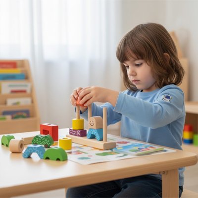 Puzzle en bois evolutif les difficultés augmentes progressivement l'enfant de s'ennuie jamais