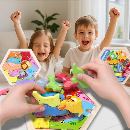 puzzle-en-bois-habiletés-sociales-liens-familiaux-frère-soeur