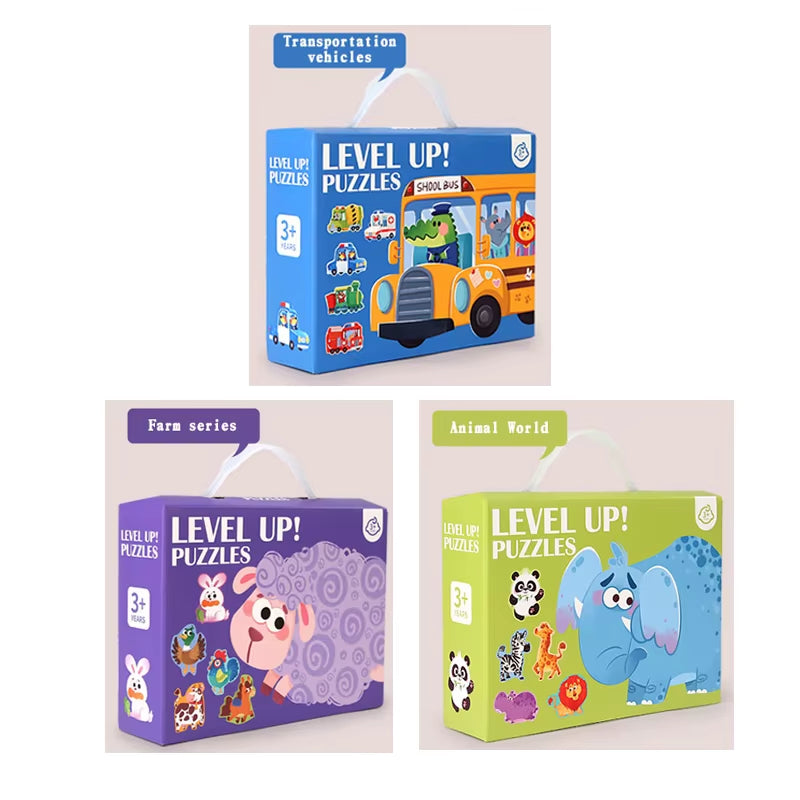 puzzle 3 ans offre  boîtes de 6 à 50% de rabais