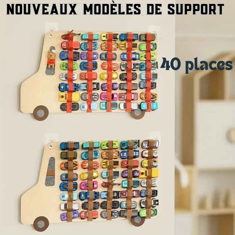 RANGEMENT POUR JOUET| Rangement mural pour les petites voitures🚙