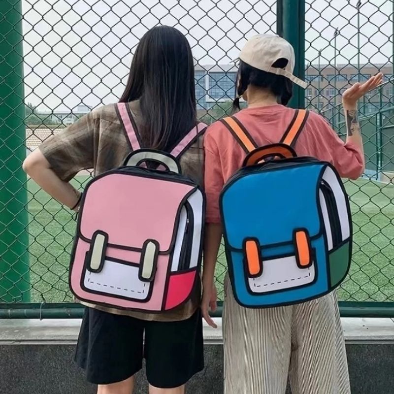 sac-a-dos-enfant-original-mignon-colore-deux-formats-