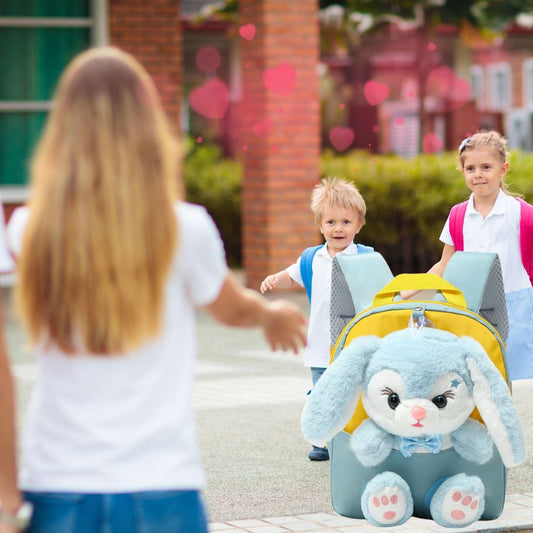 sac-a-dos-maternelle-bébé-2-ans-peluche-lapin-couverture-bébé-