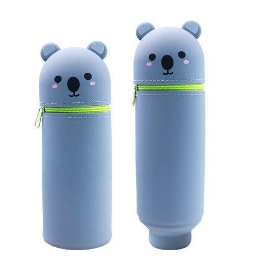 Three-Dimensional Retractable Foldable Pencil Case