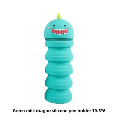 Cartoon Animal Silicone Pen Holder