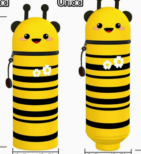 Cartoon Animal Silicone Pen Holder