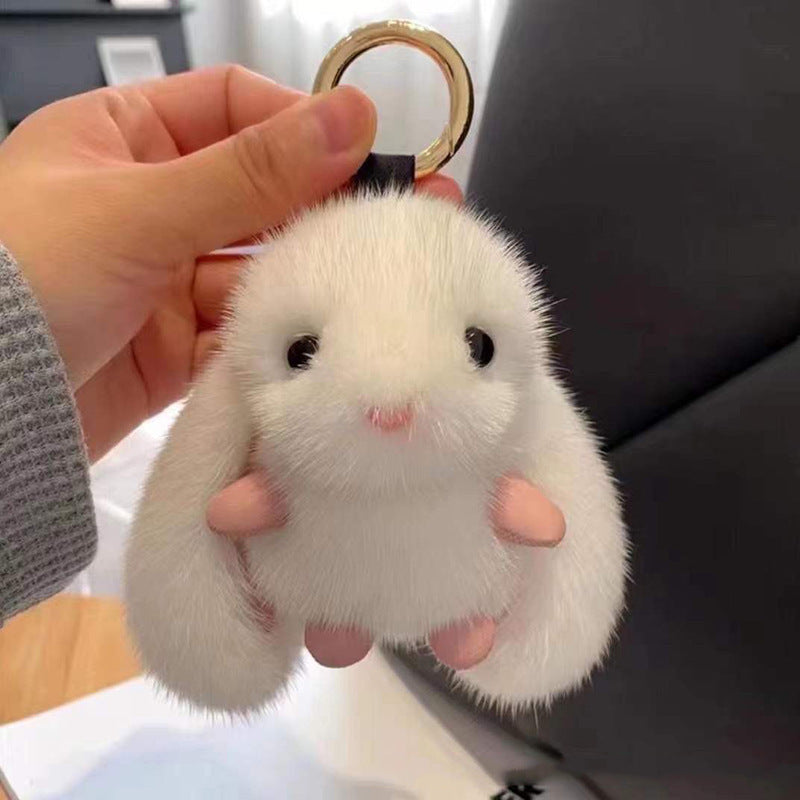 Plush Bunny Pendant