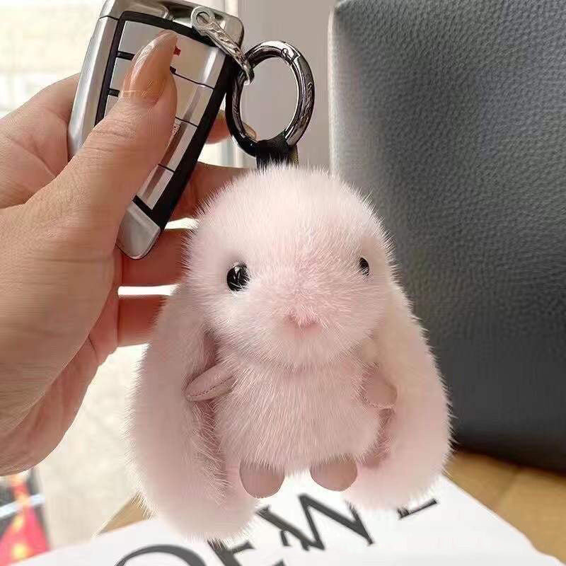 Plush Bunny Pendant