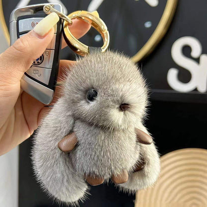 Plush Bunny Pendant