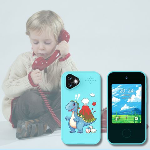 smartphone enfant dinosaurebleue