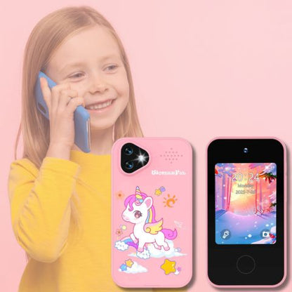 SMARTPHONE ENFANT|Jouet Éducatif sécuritaire sans Internet- Selfie-Phone™