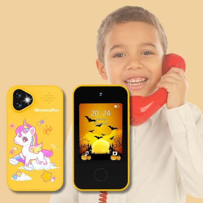 SMARTPHONE ENFANT|Jouet Éducatif sécuritaire sans Internet- Selfie-Phone™