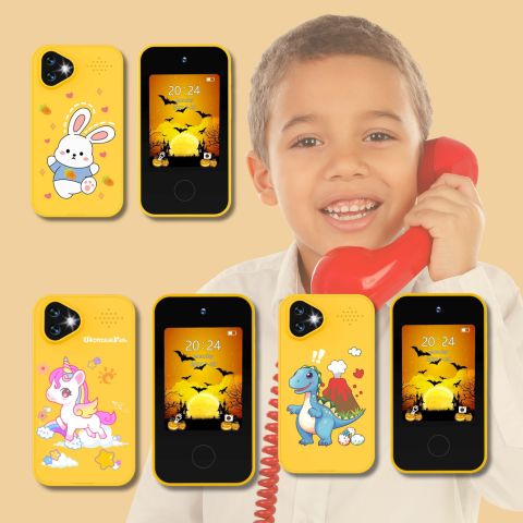 SMARTPHONE ENFANT|Jouet Éducatif sécuritaire sans Internet- Selfie-Phone™