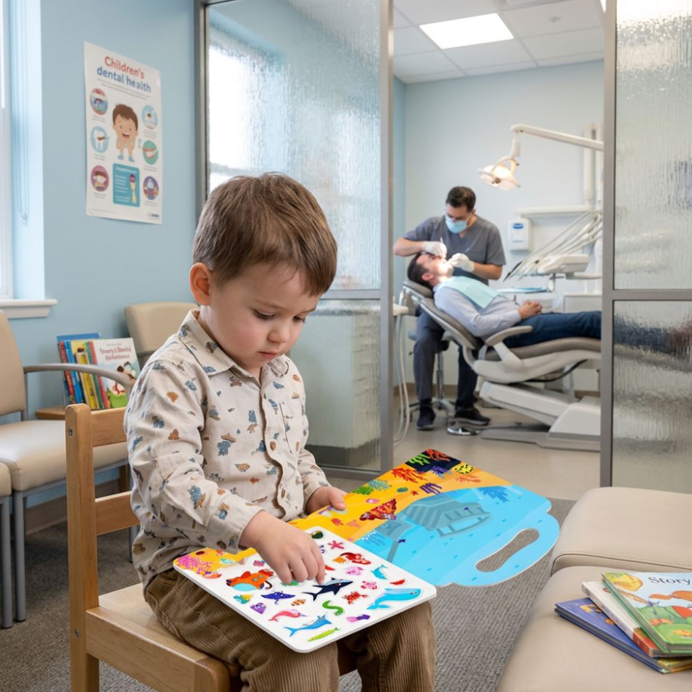 sticker book pour amuser et occuper votre enfant de 2 à 6 ans sans  les écrans