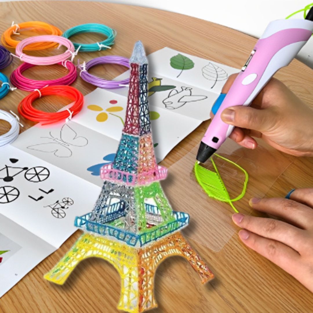 faire la tour eiffel avec son stylo 3D enfant impression projet artistique   6 ans et plus 