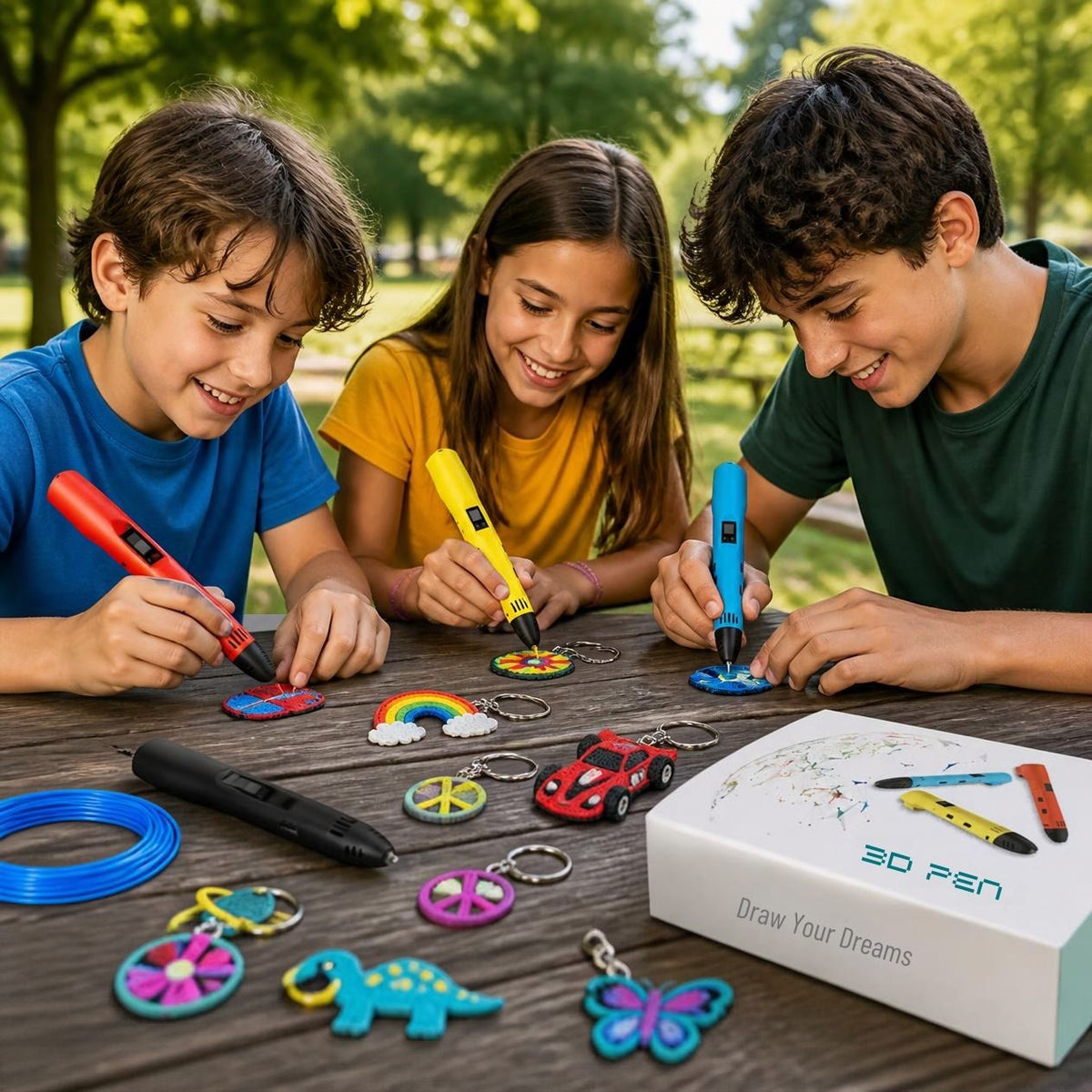 très populaire tous les jeunes ont leur propre stylo 3d