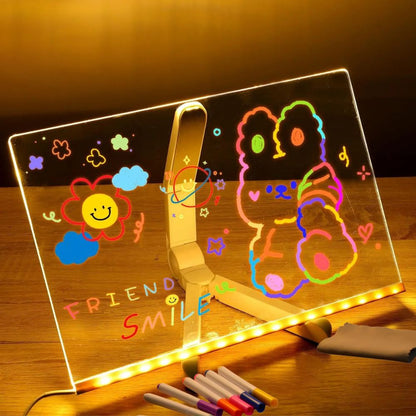 tableau dessin lumineux, stimule la créativité, 