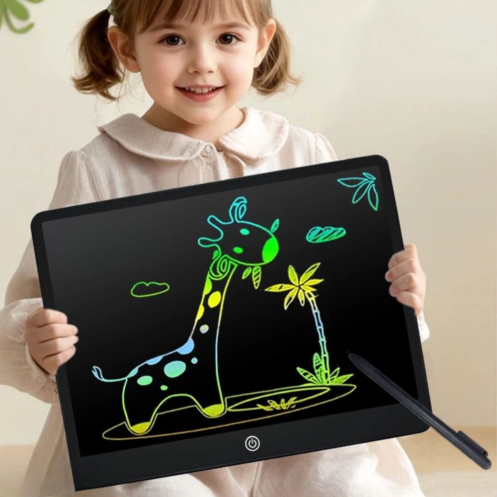 tablette d'écriture et de dessin pour enfant de couleur noire grande taille