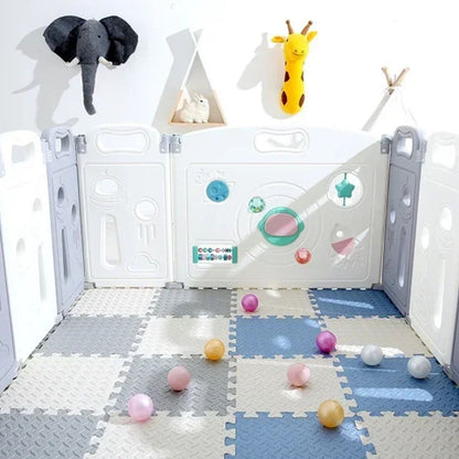 TAPIS PUZZLE | Tapis de sol en mousse GYM+ motricité & Protection pour enfant : 2.5cm