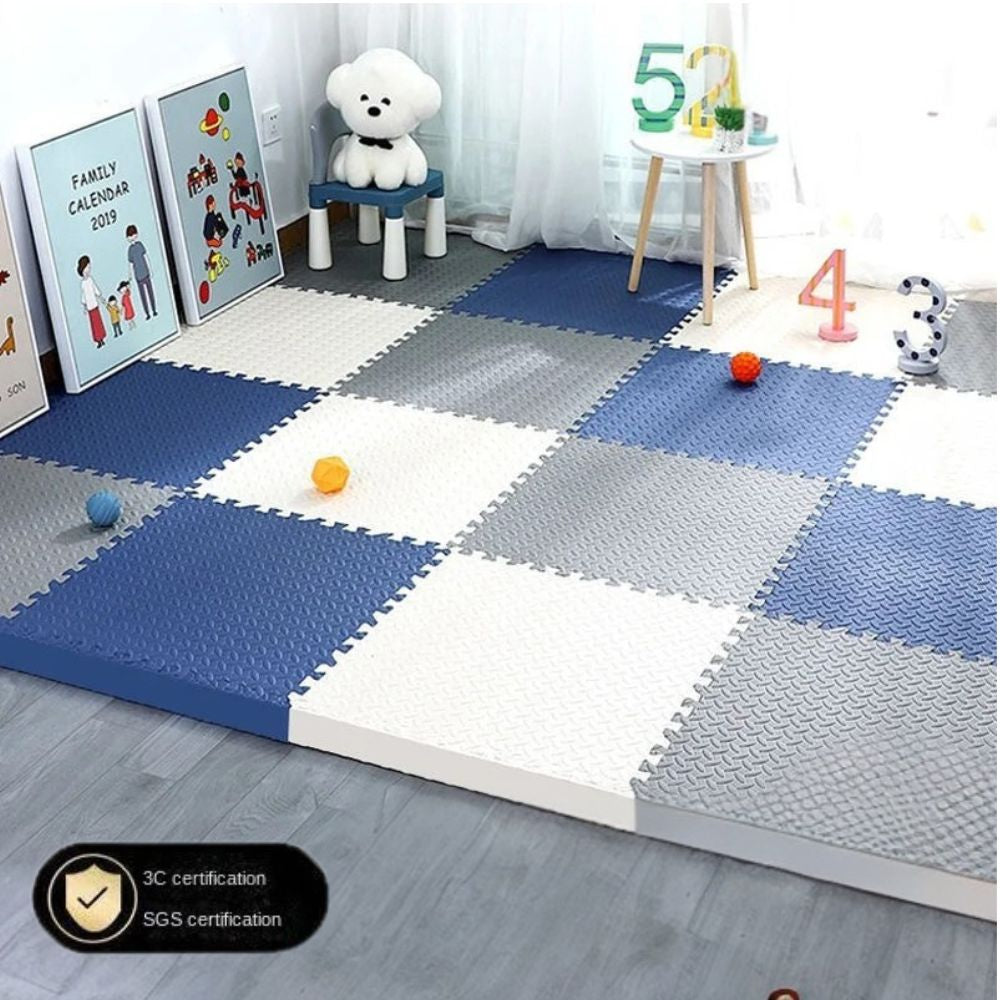 TAPIS PUZZLE | Tapis de sol en mousse GYM+ motricité & Protection pour enfant : 2.5cm