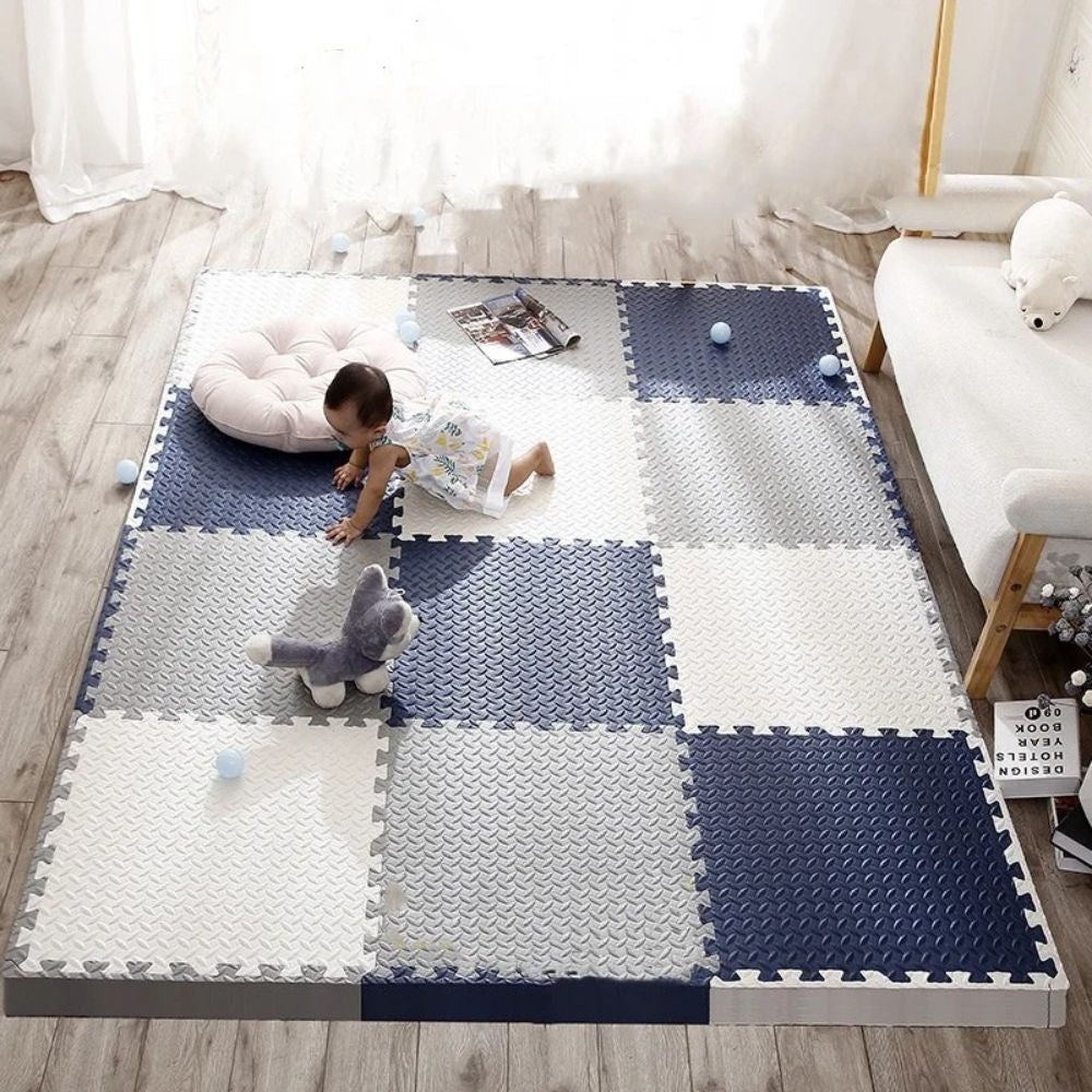 TAPIS PUZZLE | Tapis de sol en mousse GYM+ motricité & Protection pour enfant : 2.5cm
