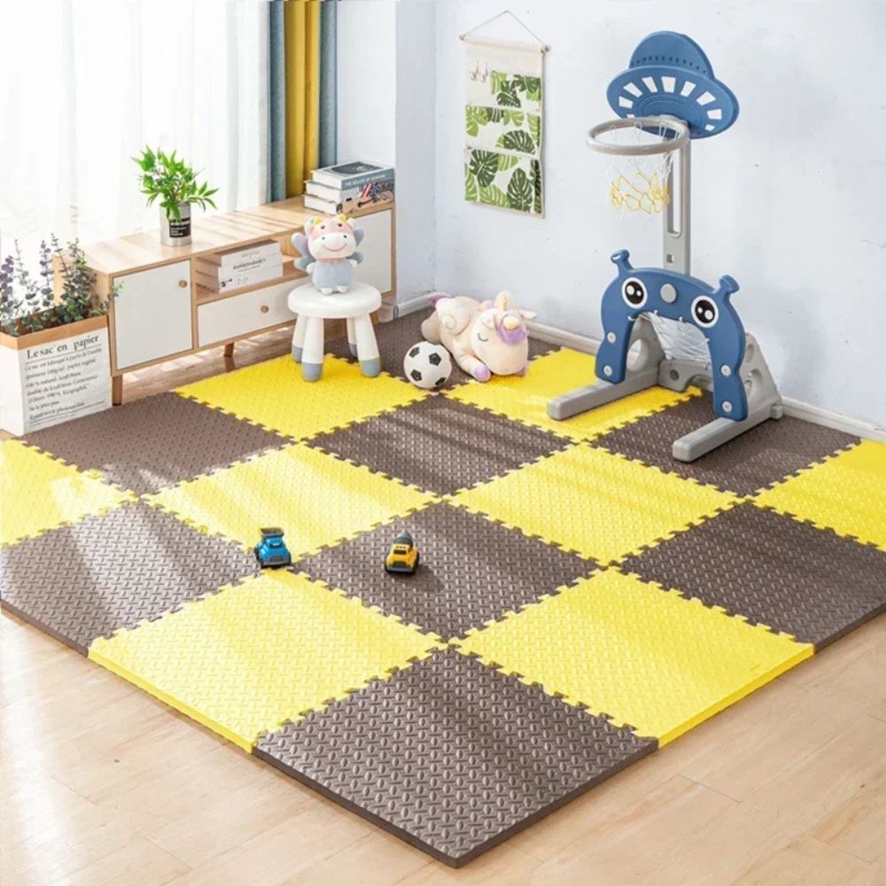 TAPIS PUZZLE | Tapis de sol en mousse GYM+ motricité & Protection pour enfant : 2.5cm