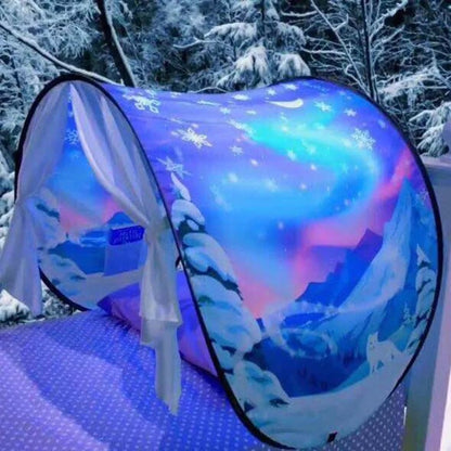 TENTE DE LIT |Tente de rêve pour lit d'enfant 4 designs riches🏕️ - JEUX - FOCUS
