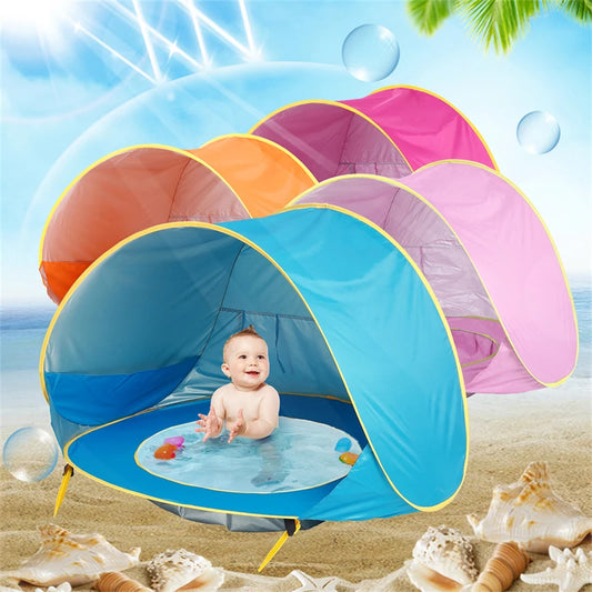 tente e plage bébé choix de couleur protection solaire