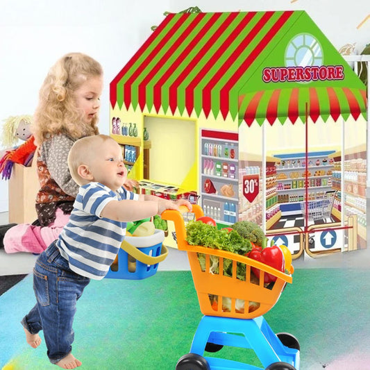 tente-enfant-marche-épicier-grocery-store