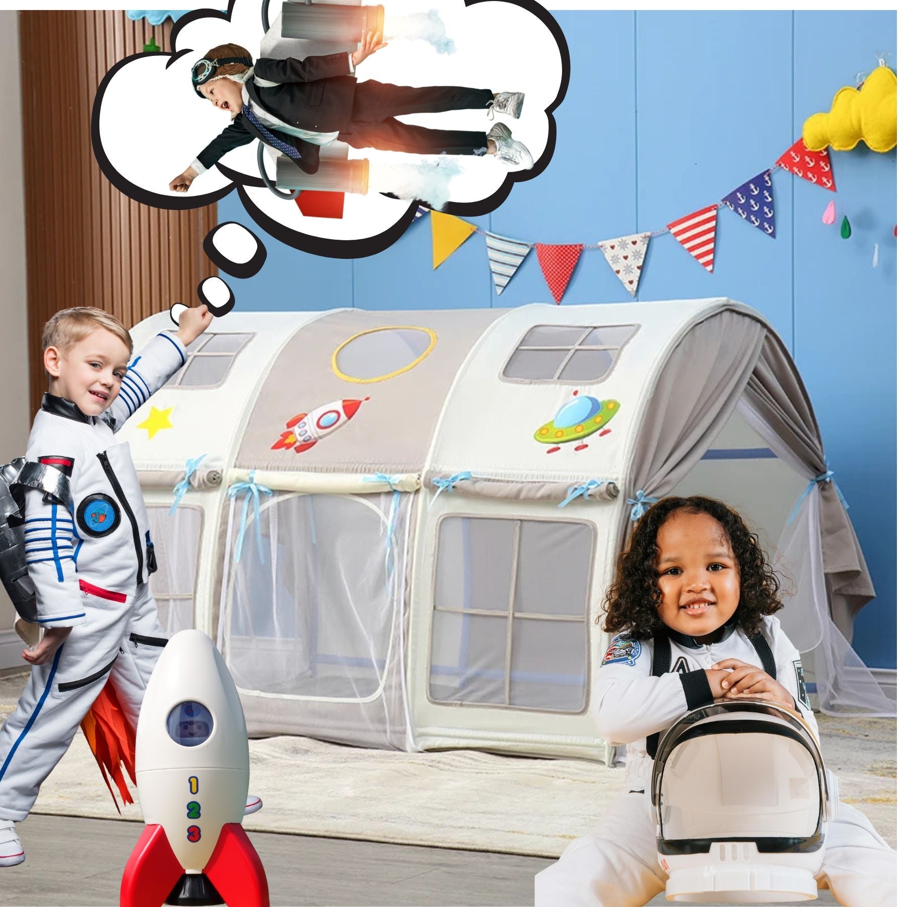 TENTE ENFANT | Modèles LES SPATIEUSES et TENTE de LIT - JEUX - FOCUS
