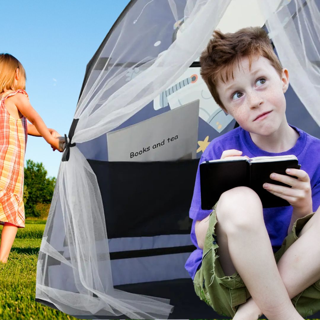 tente-enfant-stimulation-visuelle-coin-lecture-havre-de-paix-et-intimité