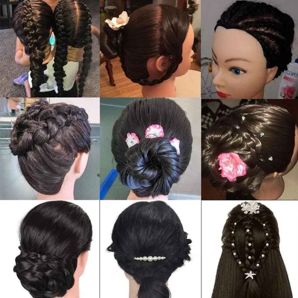 modèles de coiffure à faire sur sa tete a coiffer enfant