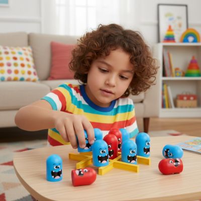 Tic Tac Toe Réinventé | Jeu de stratégie: GOBE-GOBELETS