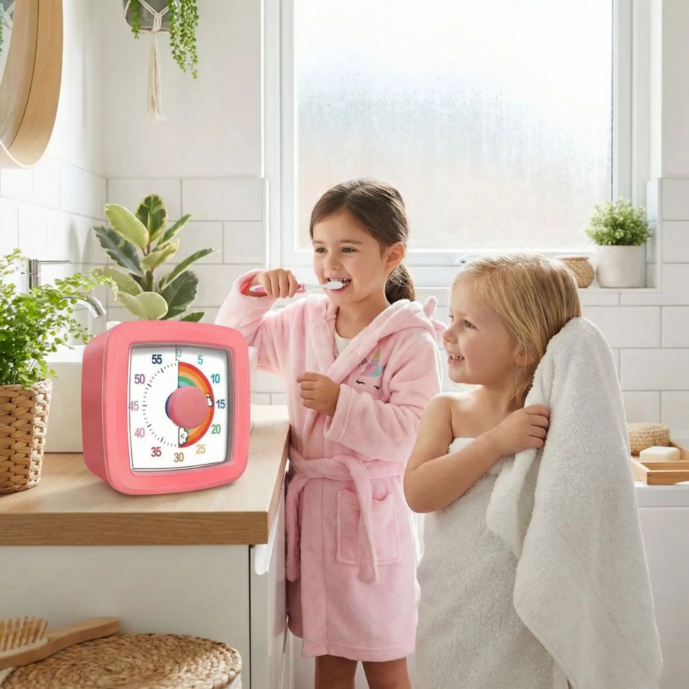 timer enfant rose minuterie visuelle d apprentissage du temps pour enfant