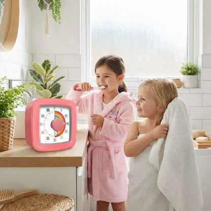 timer enfant rose minuterie visuelle d apprentissage du temps pour enfant