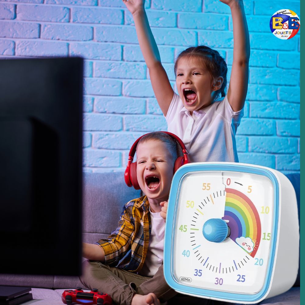 timer enfant minuterie visuelle pour expliquer la notion du temps aux jeunes enfants  