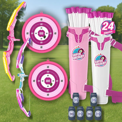Tir à l'Arc Lumineux  3 À 12 ANS🏹🎯