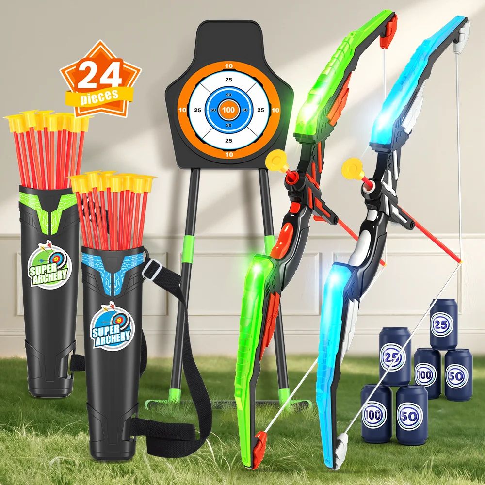 Tir à l'Arc Lumineux  3 À 12 ANS🏹🎯