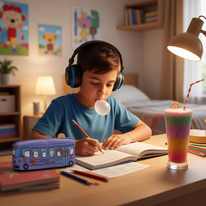 TROUSSE CRAYON |Bubus™ La trousse autobus scolaire mignonne et pratique