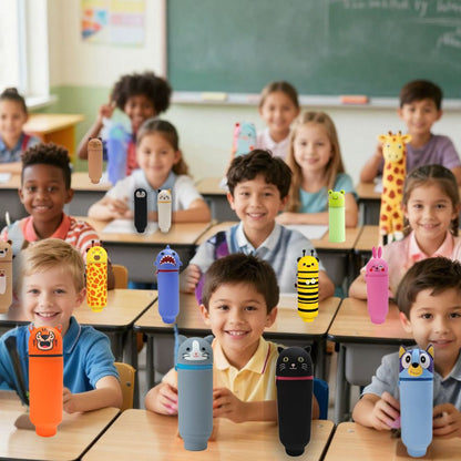 trousses scolaires verticales en forme d animaux chat et chien et lapin les plus populaires dans les classes